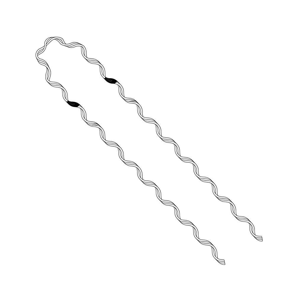 ALCA PRE-FORMADA 7.4-8.6 4V LONGA ACO 80CM MAC, MACLEAN, ALCA PRE-FORMADA 7.4-8.6 4V LONGA ACO 80CM MAC, MACLEAN,