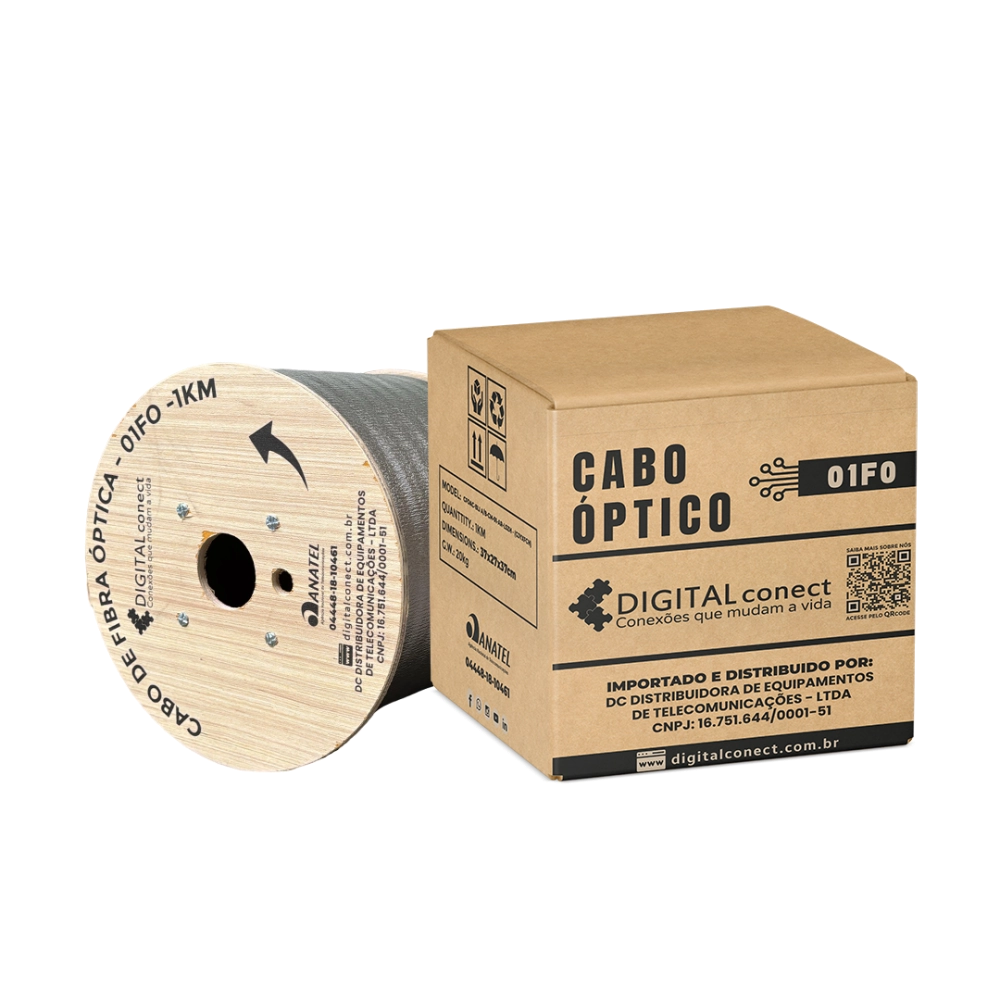 CABO DROP FLAT 01FO 1KM TM DG, DIGITAL CONECT, 