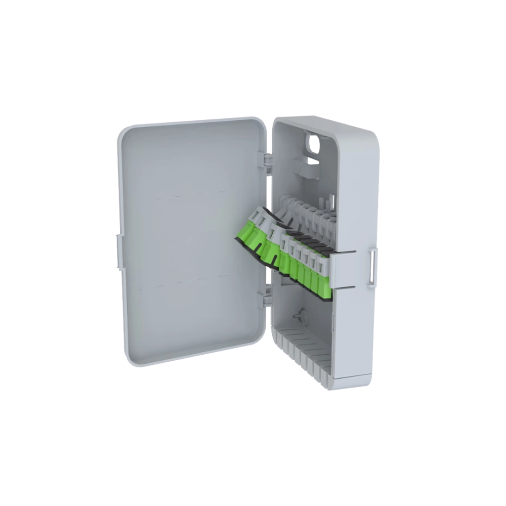 DIO BOX FTTA 1X16 SC (APC) ADAPT FUSION FBC, FIBRACEM, DIO BOX FTTA 1X16 SC (APC) ADAPT FUSION FBC, FIBRACEM,