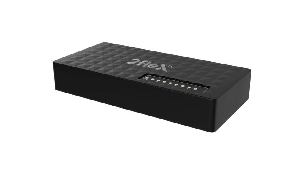 SWITCH VLAN 8P POE  2 FLEX, 2 FLEX TELECOM, 