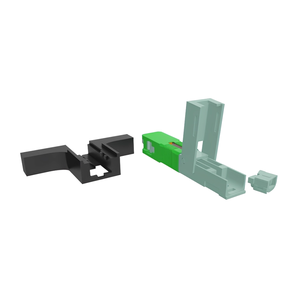 CONECTOR FAST SC/APC CLICK TIPO T(Q4) 2FLEX, 2 FLEX TELECOM, CONECTOR FAST SC/APC CLICK TIPO T(Q4) 2FLEX, 2 FLEX TELECOM,