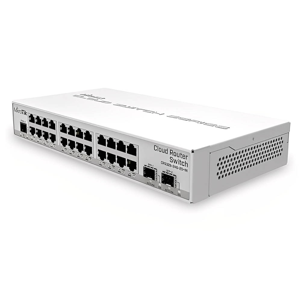 CRS 326-24G-2S+RM CLOUD ROUTER SWITCH -24P GIGA DP, MIKROTIK, CRS 326-24G-2S+RM CLOUD ROUTER SWITCH -24P GIGA DP, MIKROTIK,
