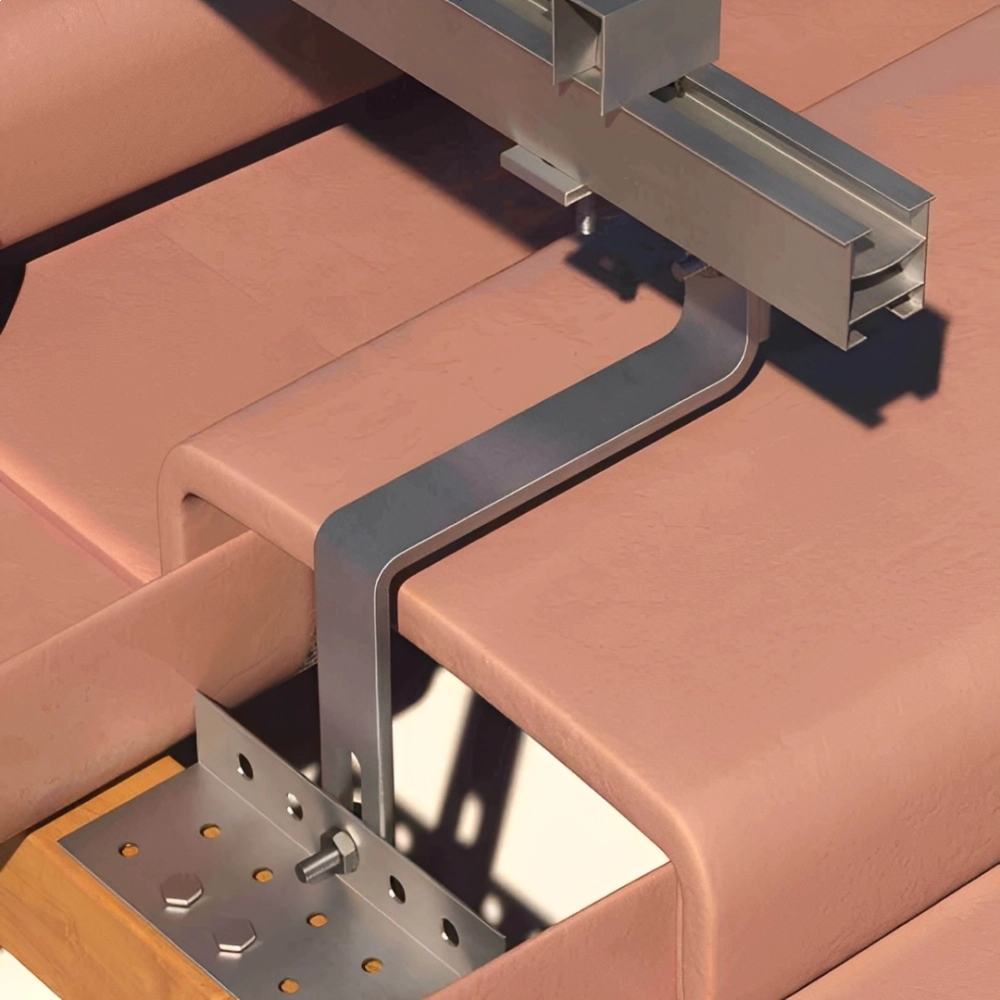 KIT FIXACAO SOLAR COLONIAL 4,8M 4P PTC, PRATYC, KIT FIXACAO SOLAR COLONIAL 4,8M 4P PTC, PRATYC,